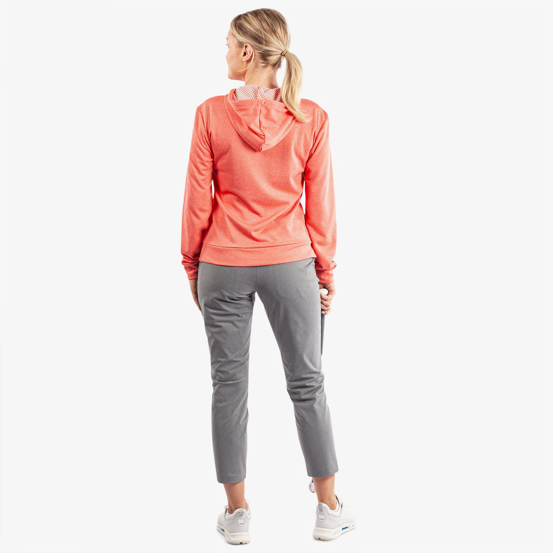 Dagmar is a Insulating golf sweatshirt for Women in the color Coral Melange(11)