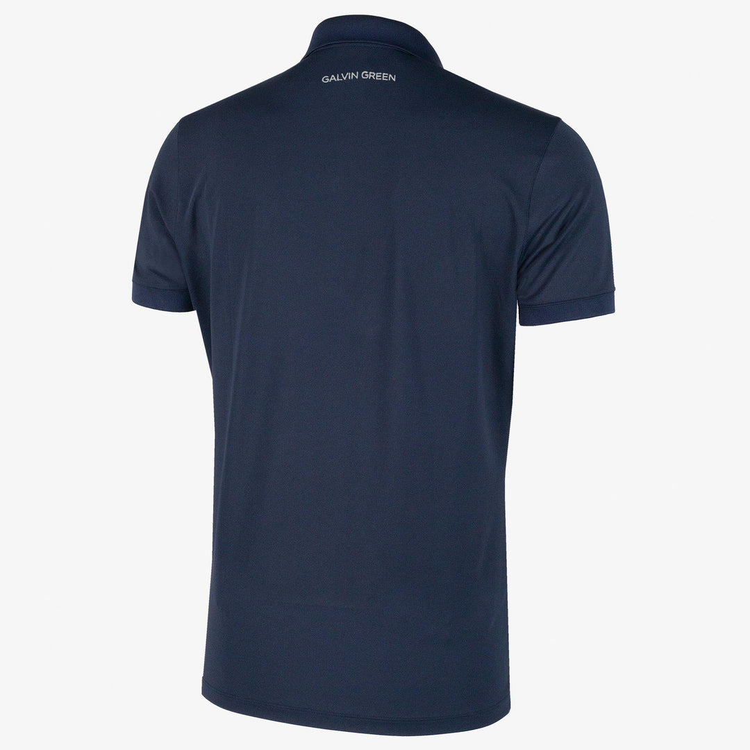 Max Tour is a Breathable short sleeve golf shirt for Men in the color Navy(6)