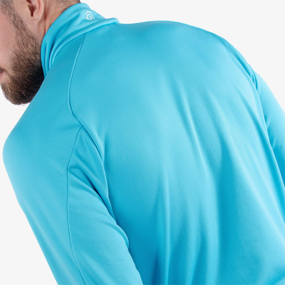 Drake is a Insulating golf mid layer for Men in the color Aqua(5)