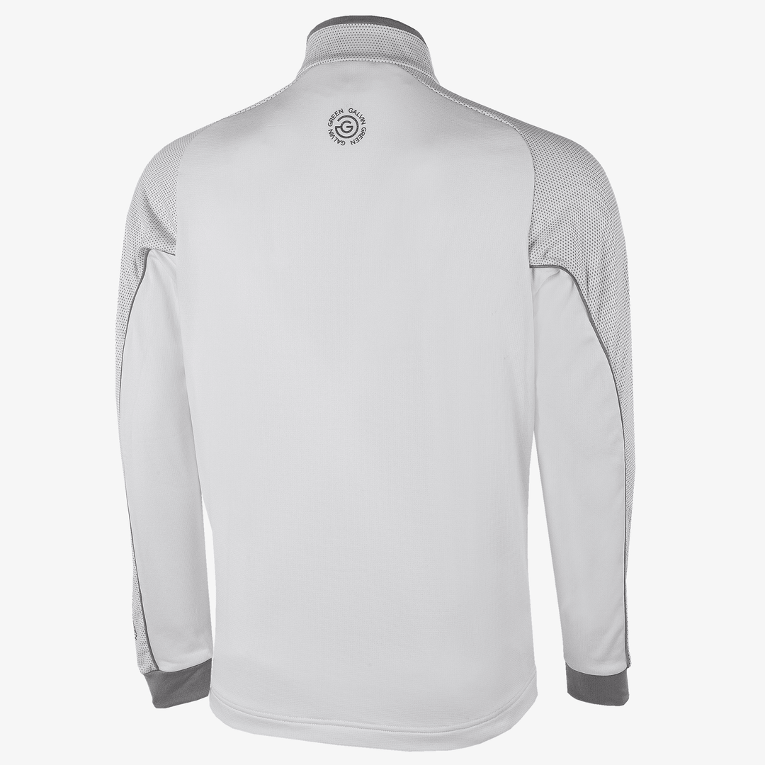Daxton is a Insulating golf mid layer for Men in the color White/Cool Grey/Sharkskin(9)