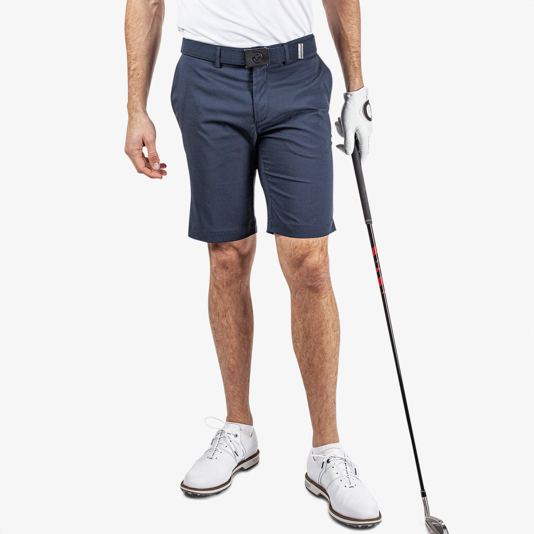 Paul is a Breathable golf shorts for Men in the color Navy(1)