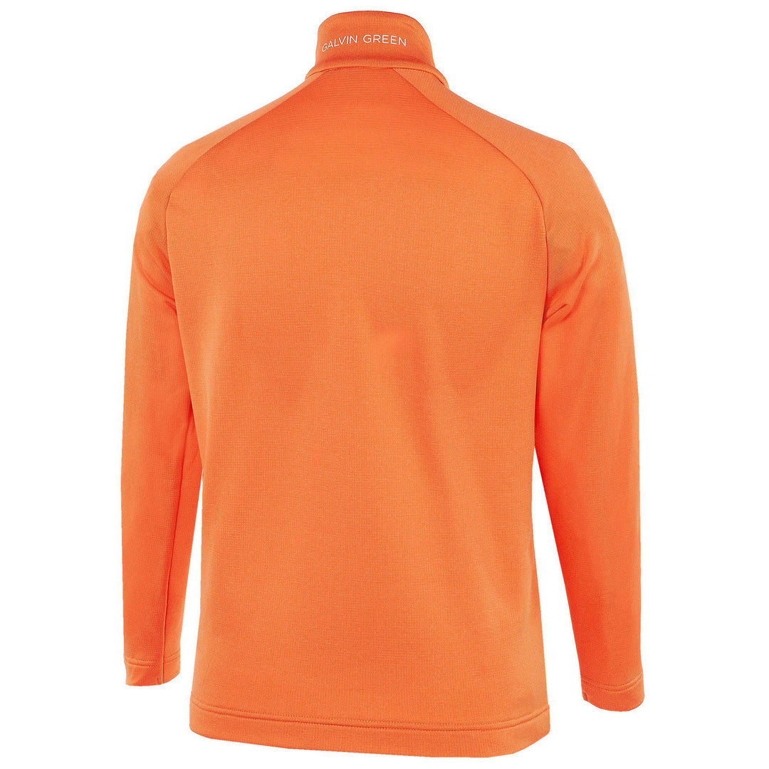 Raz is a Insulating golf mid layer for Juniors in the color Orange(4)