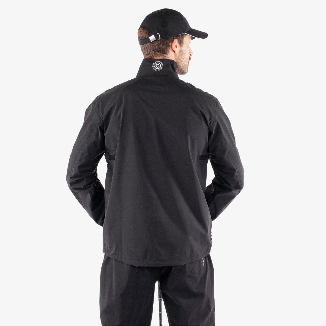 Apollo  is a Waterproof jacket for  in the color Black/Blue(5)