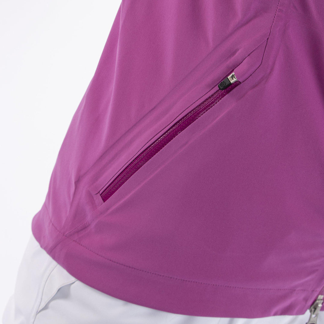 Adele is a Waterproof jacket for Women in the color Amazing Pink(5)