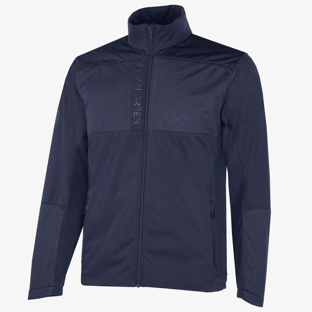 Layton is a Windproof and water repellent golf jacket for Men in the color Navy(0)