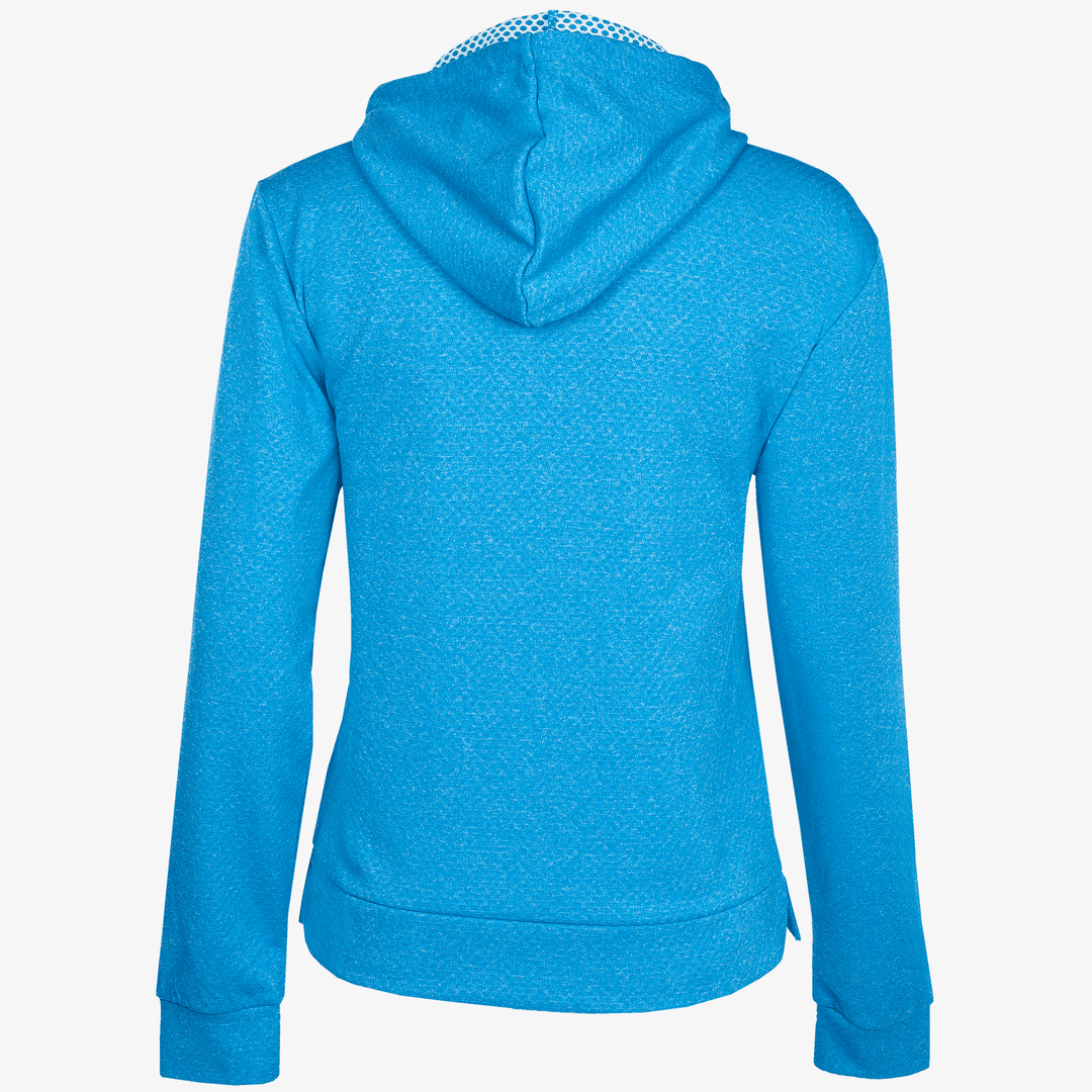 Dagmar is a Insulating golf sweatshirt for Women in the color Blue Melange (10)