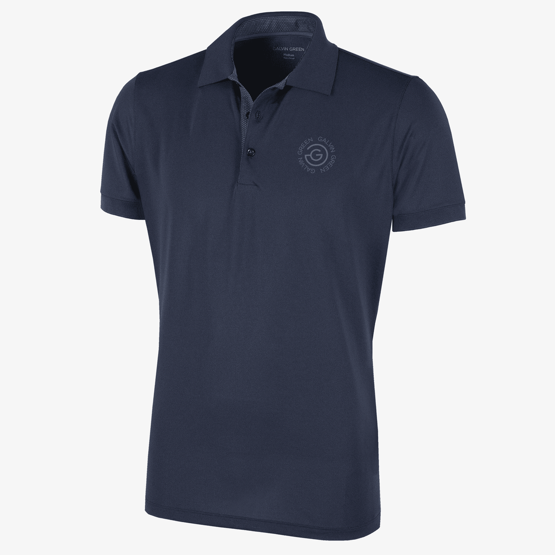 Max Tour is a Breathable short sleeve golf shirt for Men in the color Navy(0)