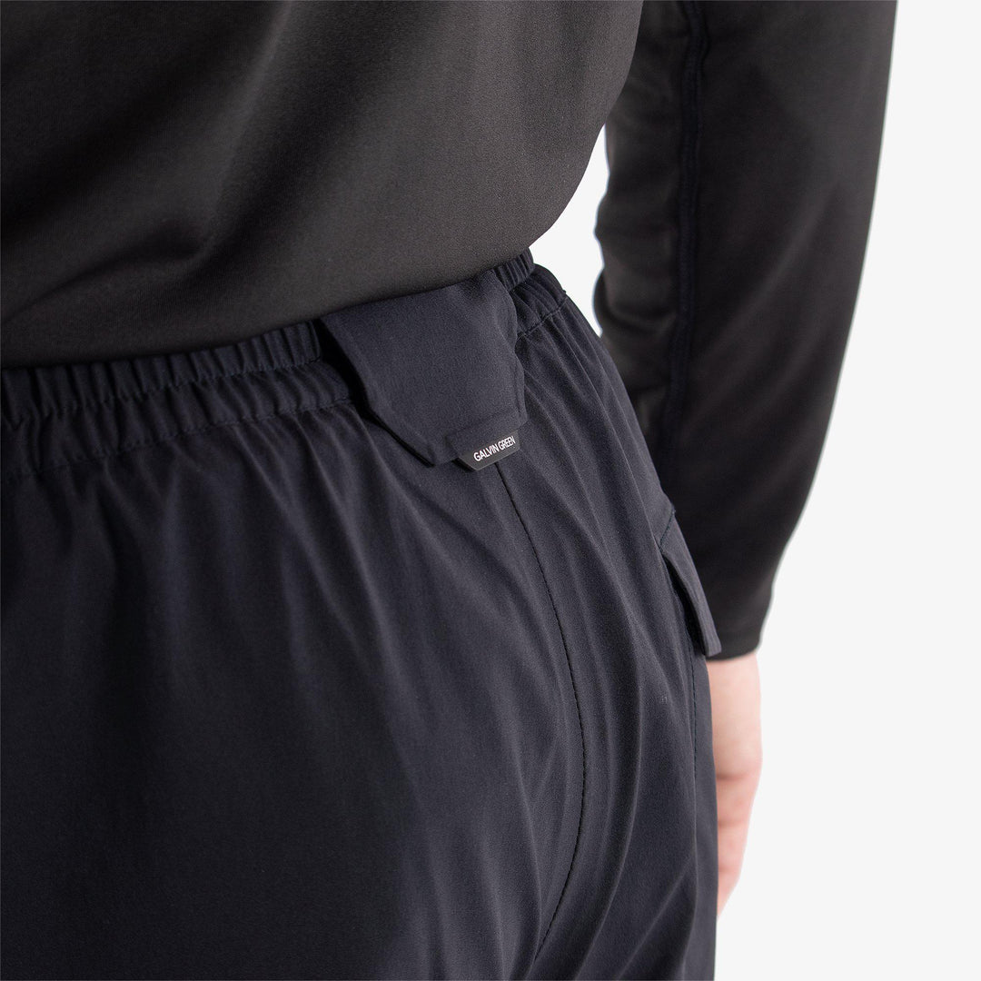 Arthur is a Waterproof pants for Men in the color Black(6)