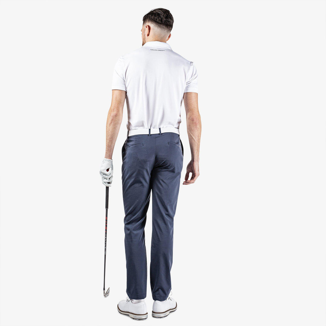 Nixon is a Breathable golf pants for Men in the color Navy(6)