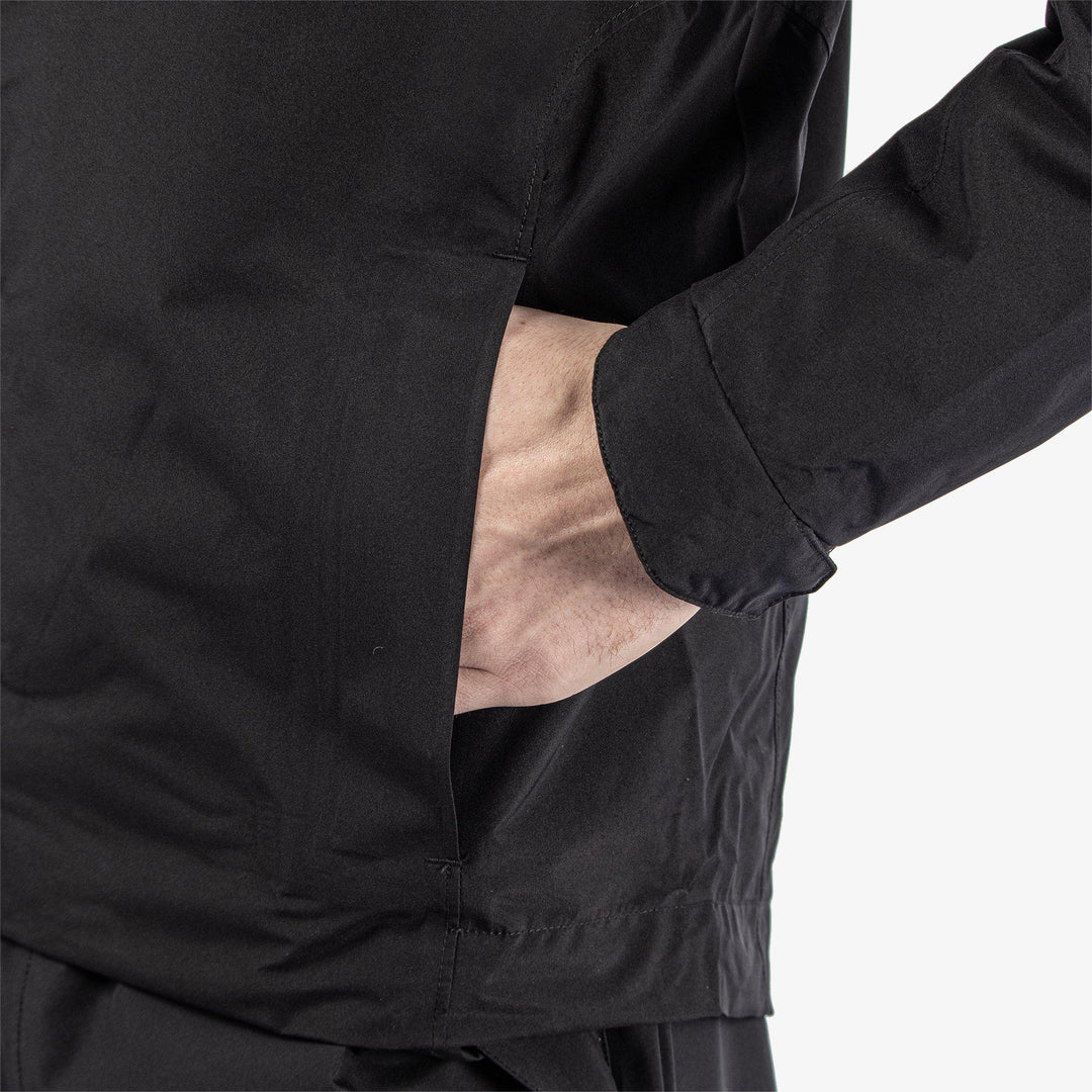 Arlie is a Waterproof jacket for Men in the color Black(4)