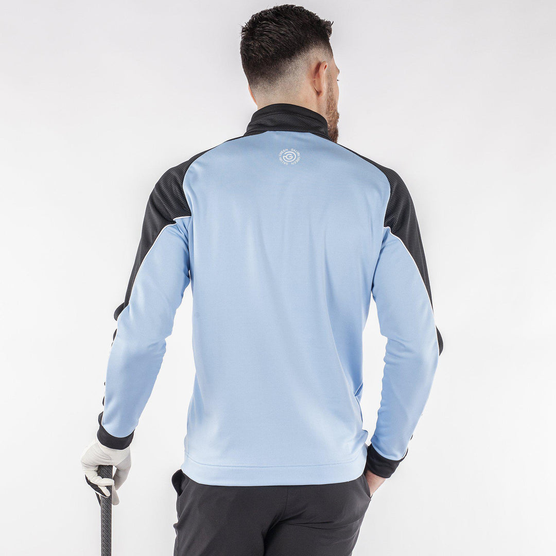 Daxton is a Insulating golf mid layer for Men in the color Amazing Blue(6)