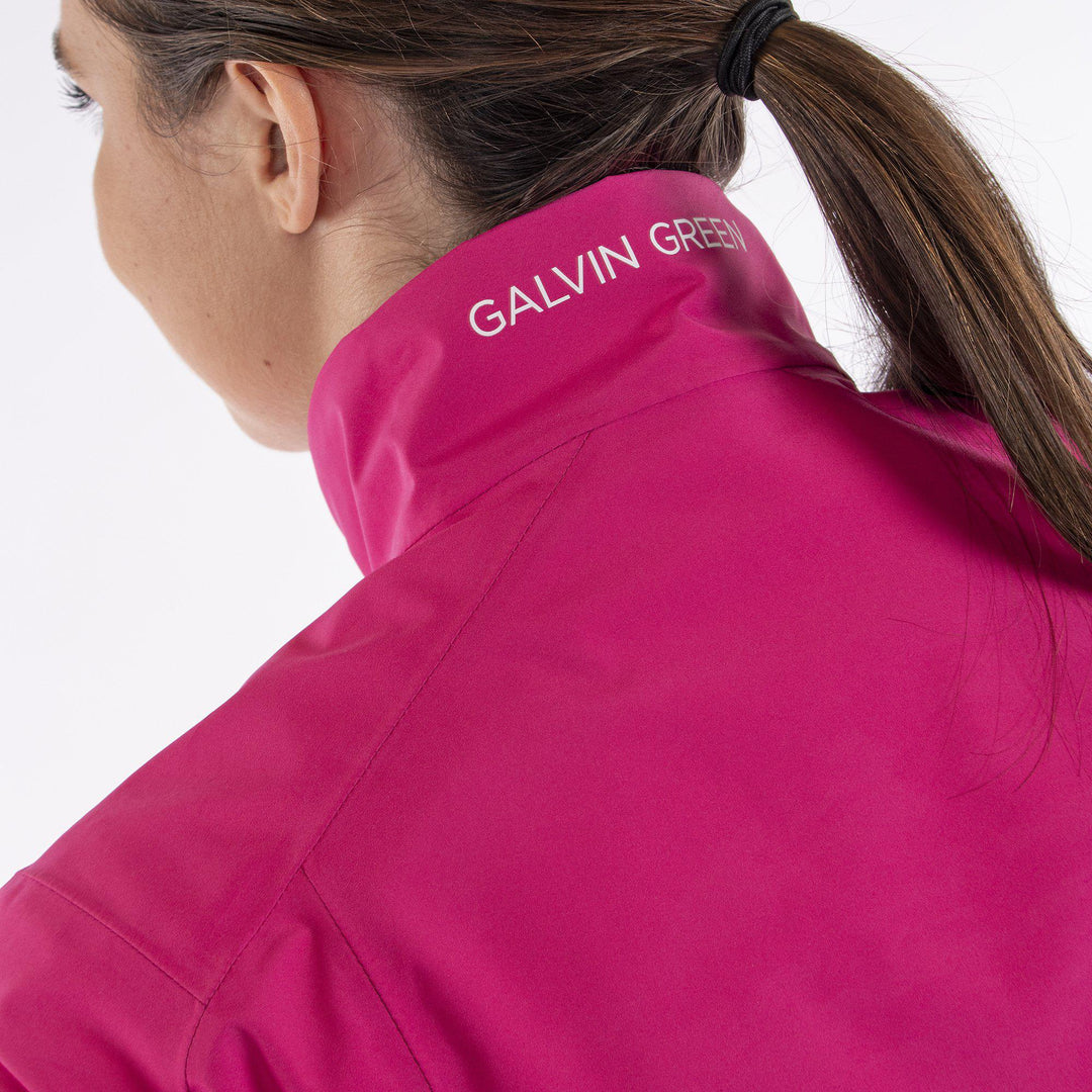 Arissa is a Waterproof jacket for Women in the color Amazing Pink(5)