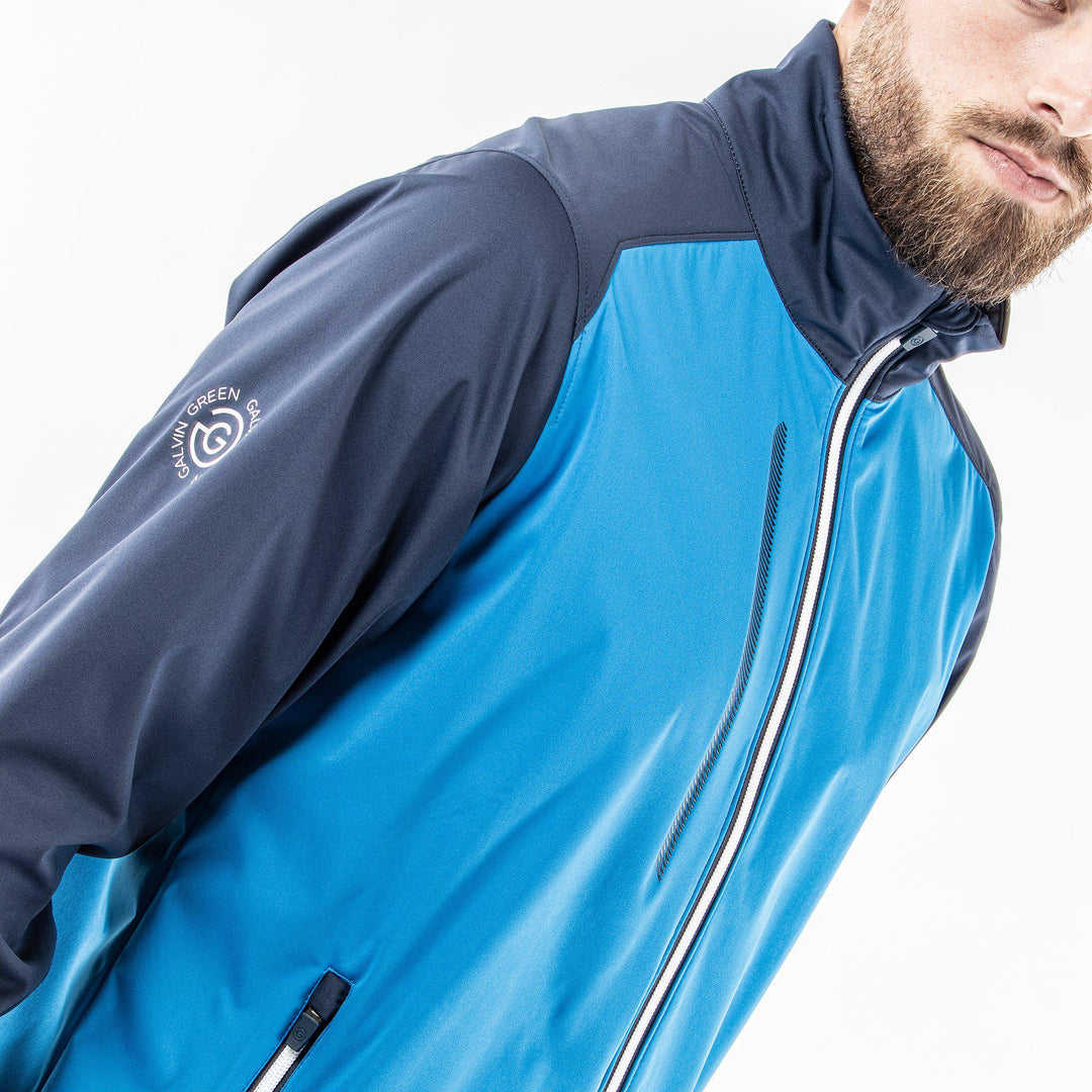 Lyle is a Windproof and water repellent jacket for Men in the color Blue(3)