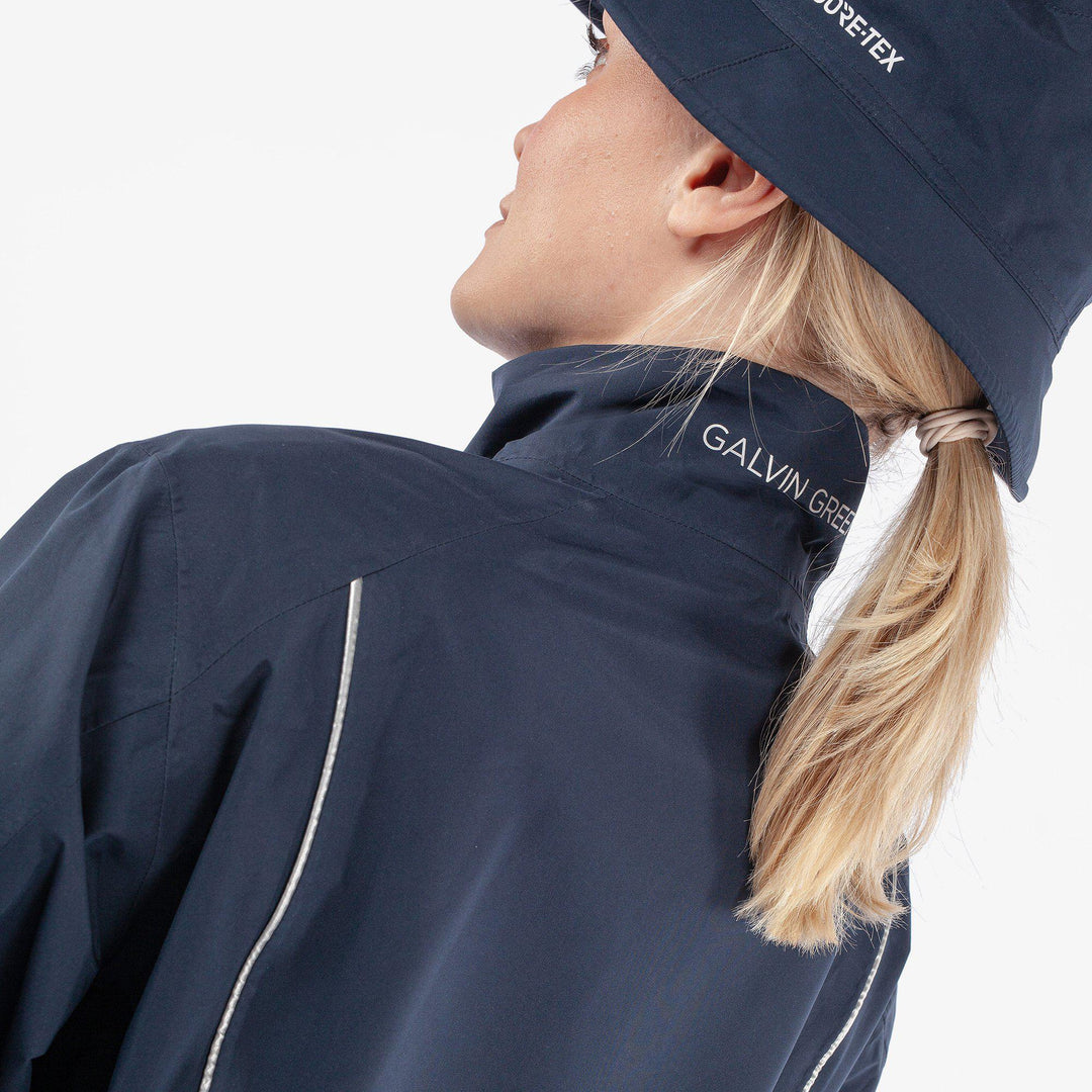 Anya is a Waterproof jacket for Women in the color Navy(6)
