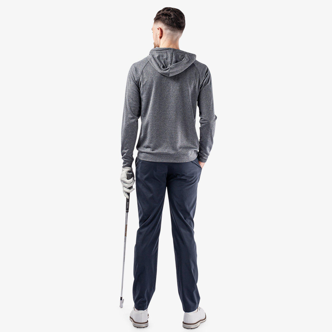 Desmond is a Insulating golf sweatshirt for Men in the color Navy melange(8)