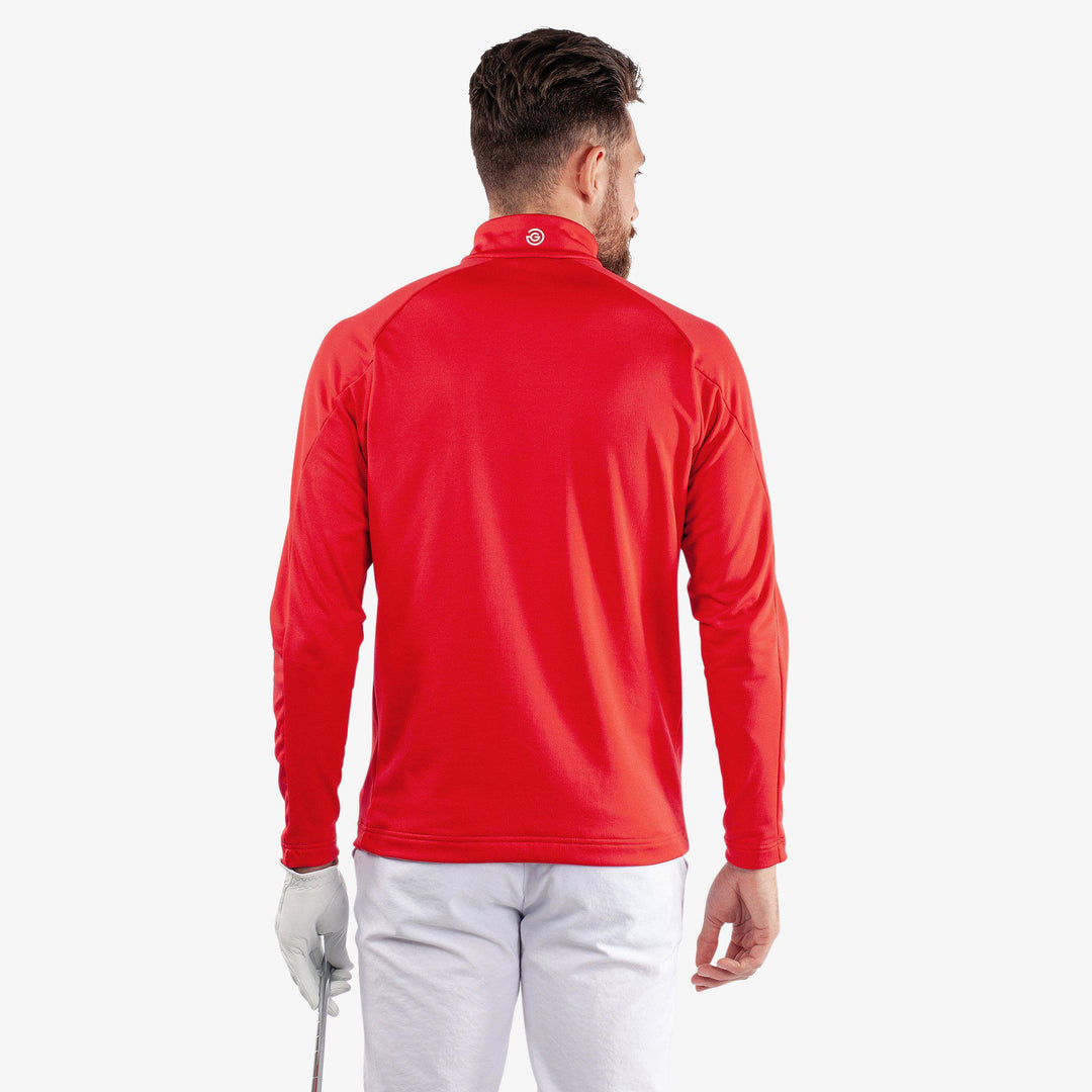 Drake is a Insulating golf mid layer for Men in the color Red(4)
