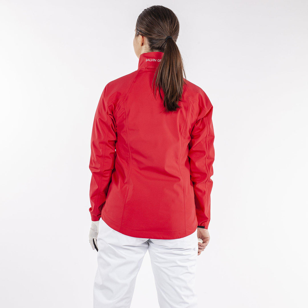Adele is a Waterproof jacket for Women in the color Red(6)