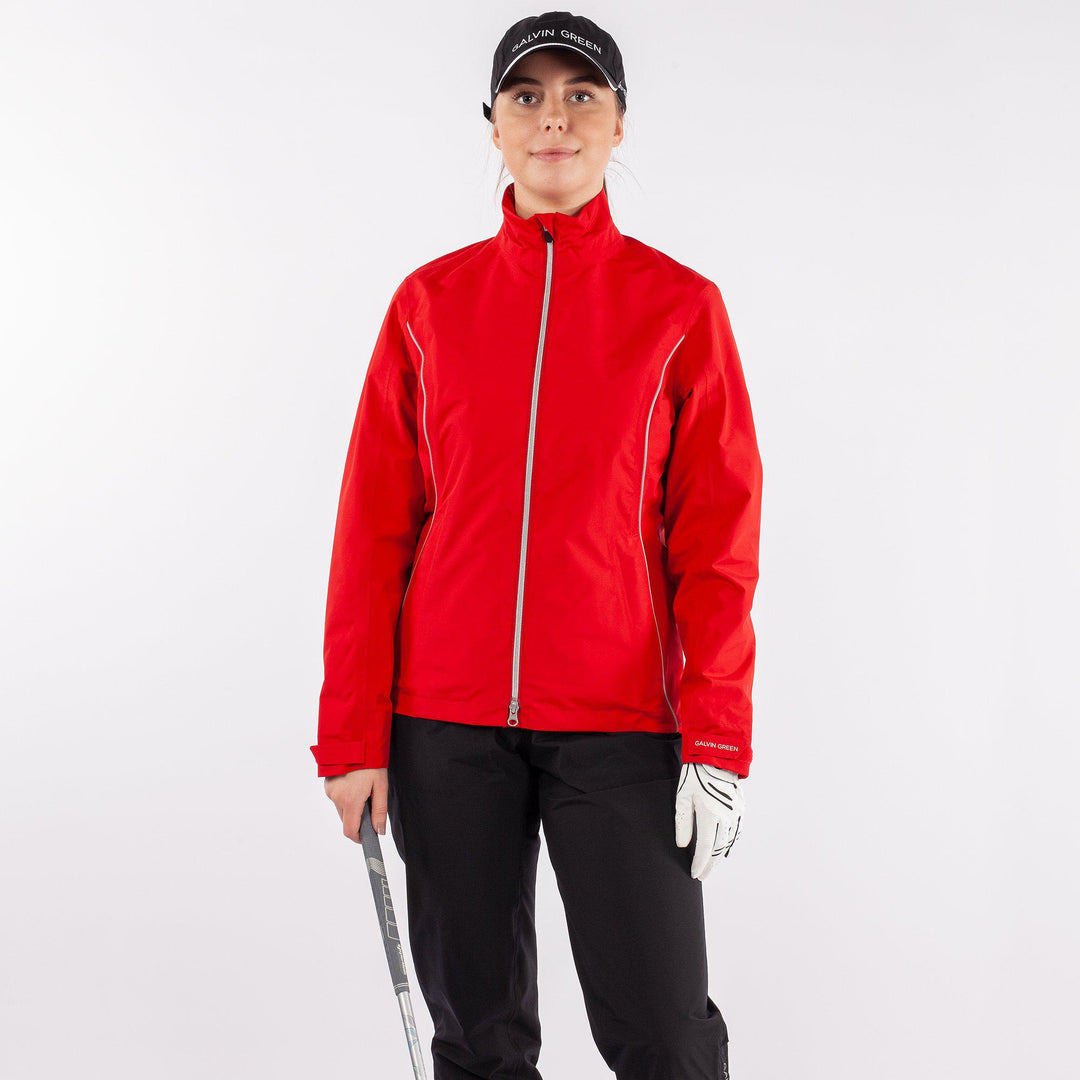 Anya is a Waterproof jacket for Women in the color Red(1)