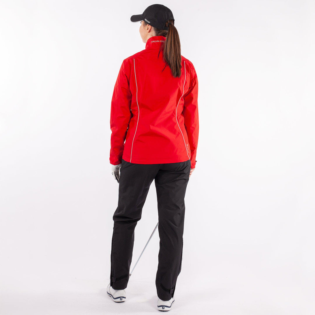 Anya is a Waterproof jacket for Women in the color Red(3)