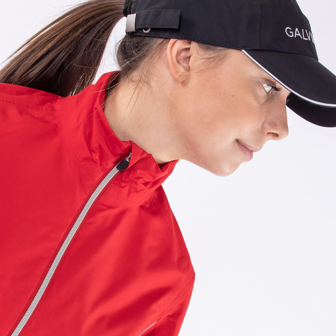 Anya is a Waterproof jacket for Women in the color Red(7)