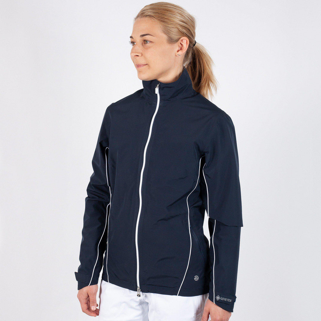 Arissa is a Waterproof jacket for Women in the color Navy(1)