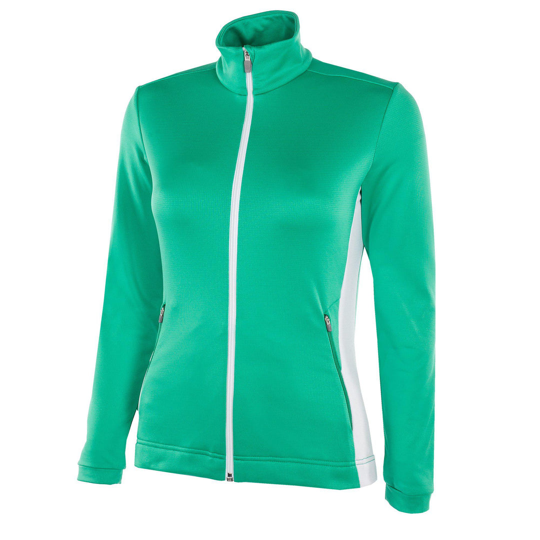 Daisy is a Insulating mid layer for Women in the color Golf Green(0)