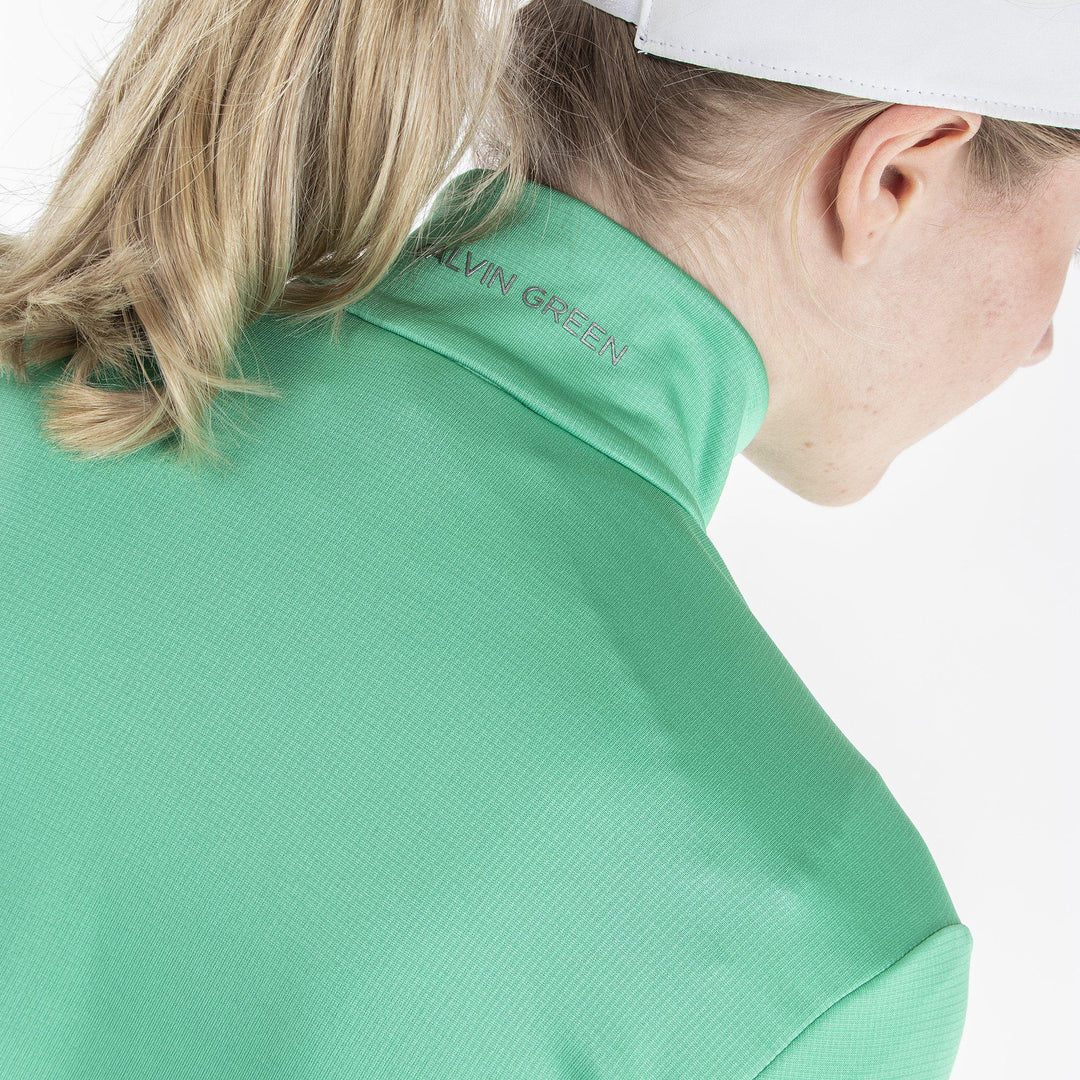 Daisy is a Insulating mid layer for Women in the color Golf Green(8)