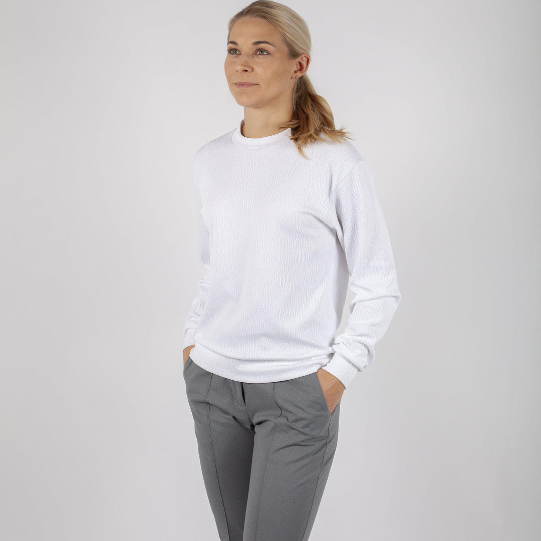 Dalia is a Insulating mid layer for Women in the color White(1)
