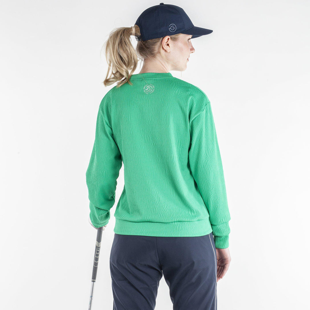 Dalia is a Insulating mid layer for Women in the color Golf Green(6)