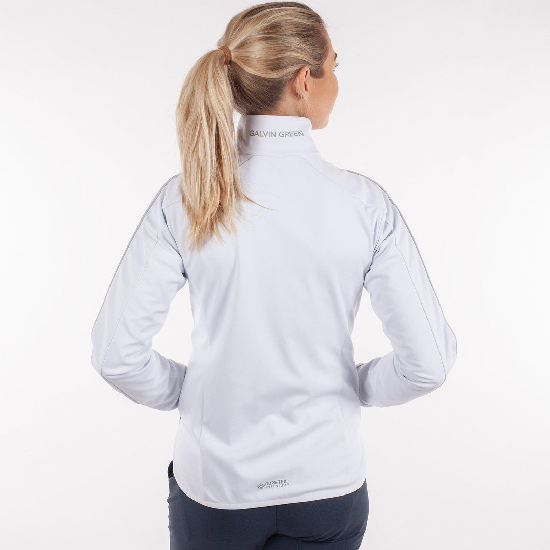 Leslie is a Windproof and water repellent jacket for Women in the color White(5)