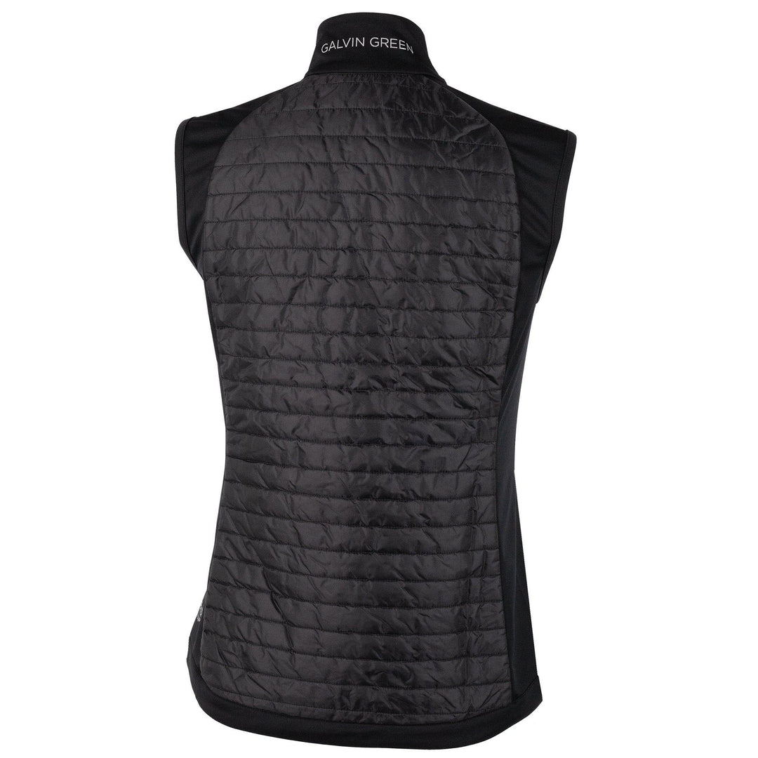 Lisa is a Windproof and water repellent golf vest for Women in the color Black(7)