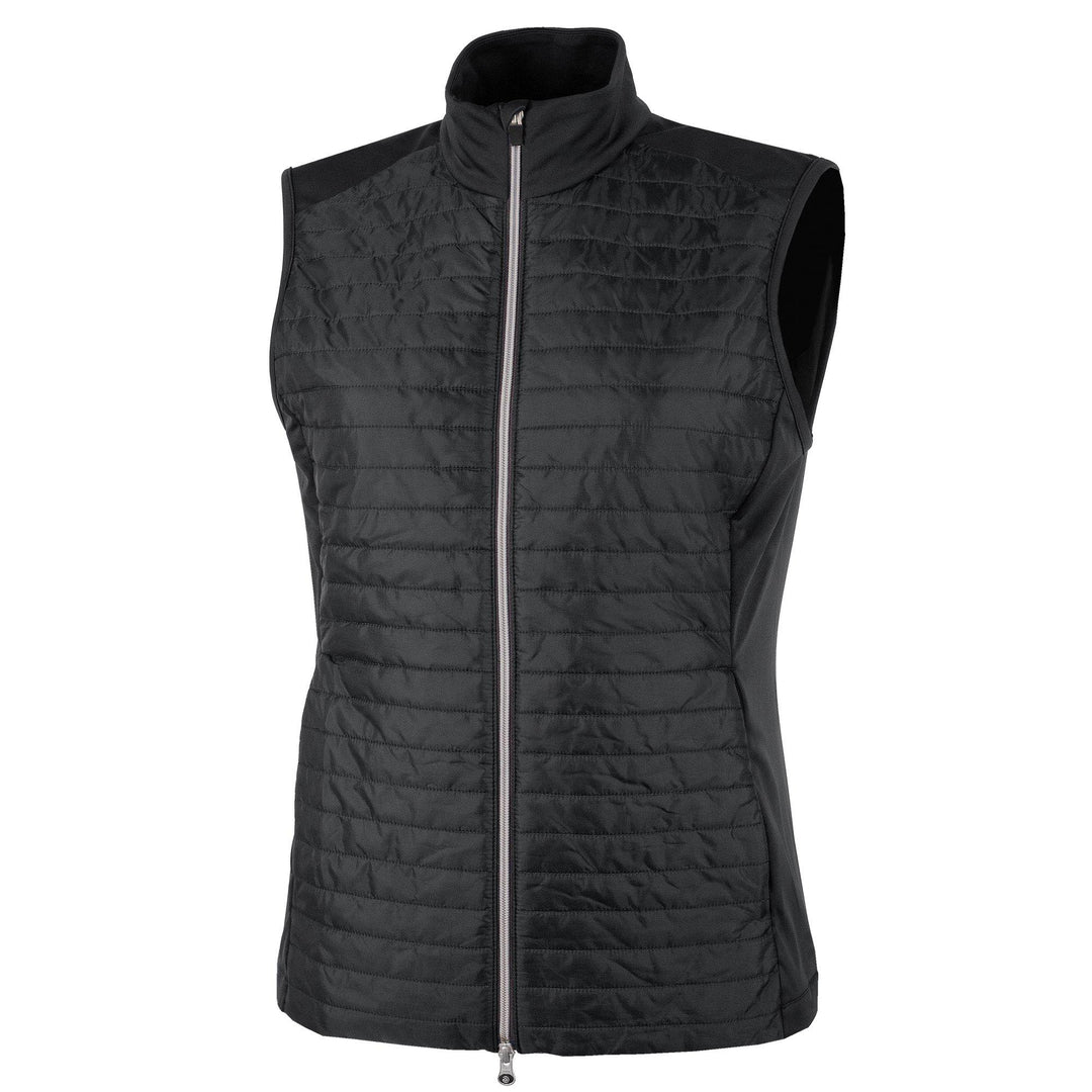 Lisa is a Windproof and water repellent golf vest for Women in the color Black(0)