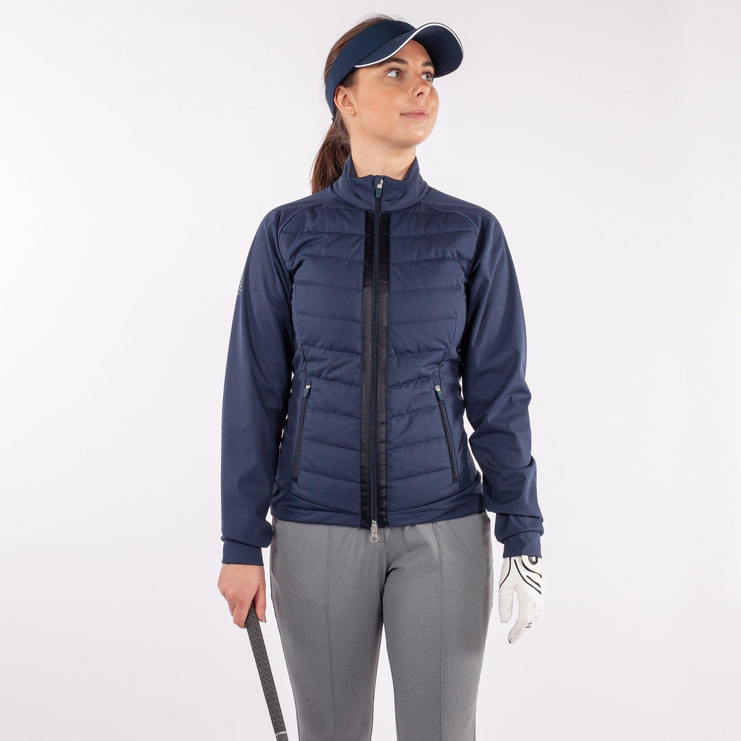Lorelle is a Windproof and water repellent jacket for Women in the color Navy(1)