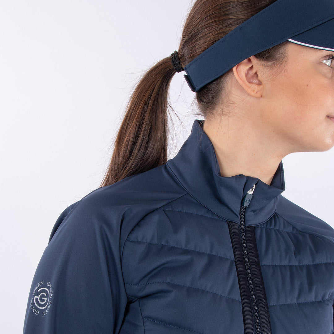Lorelle is a Windproof and water repellent jacket for Women in the color Navy(3)