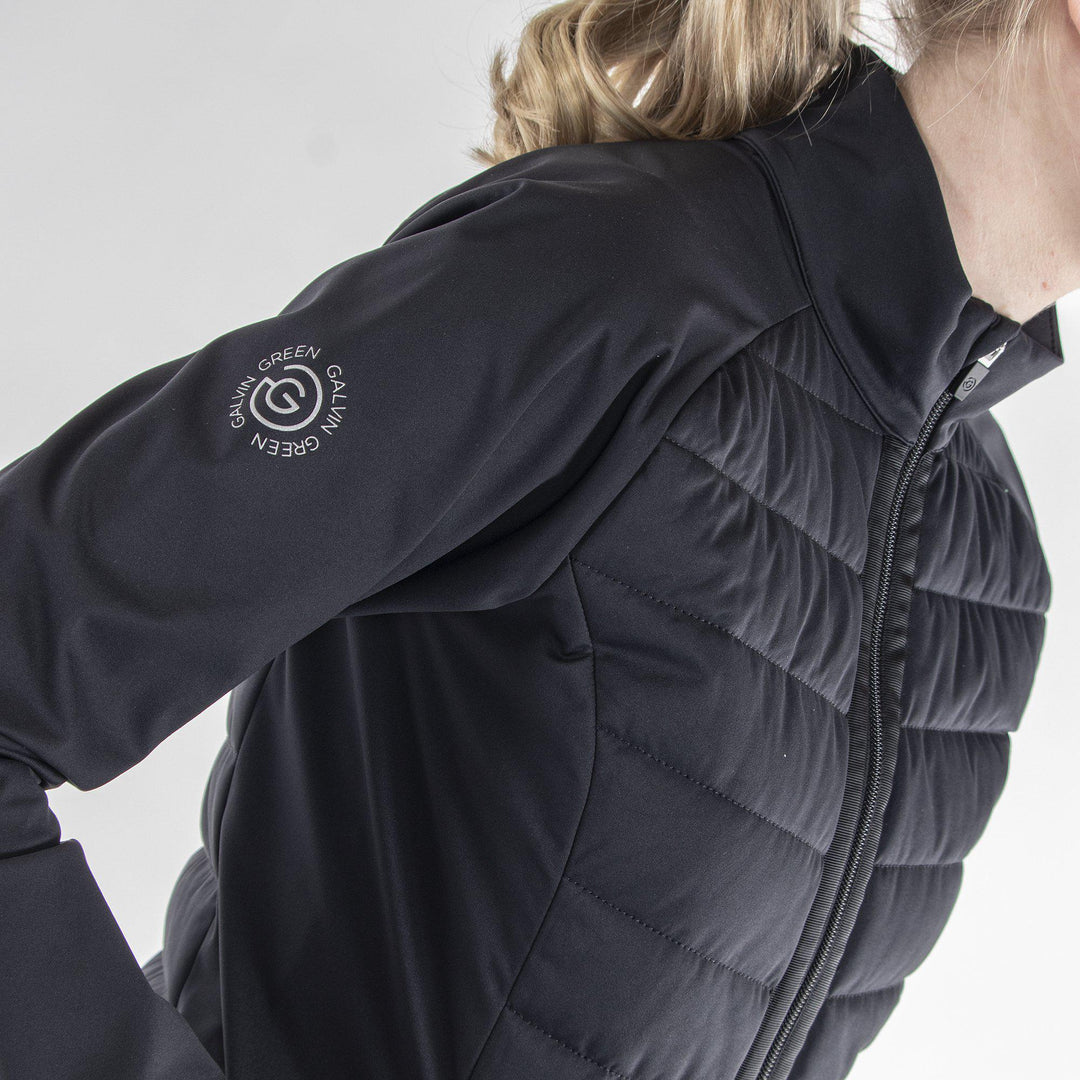 Lorelle is a Windproof and water repellent jacket for Women in the color Black(2)