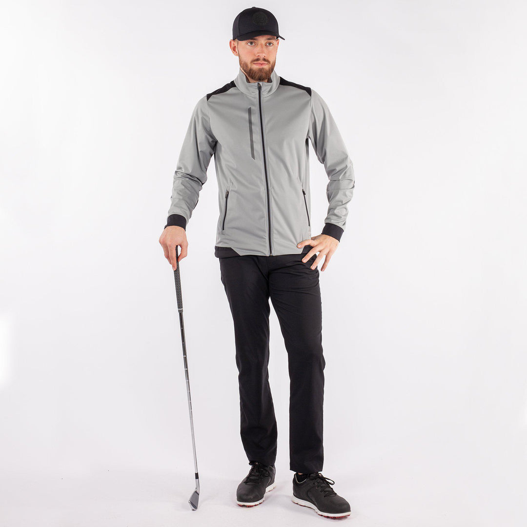 Lyle is a Windproof and water repellent jacket for Men in the color Sharkskin(3)
