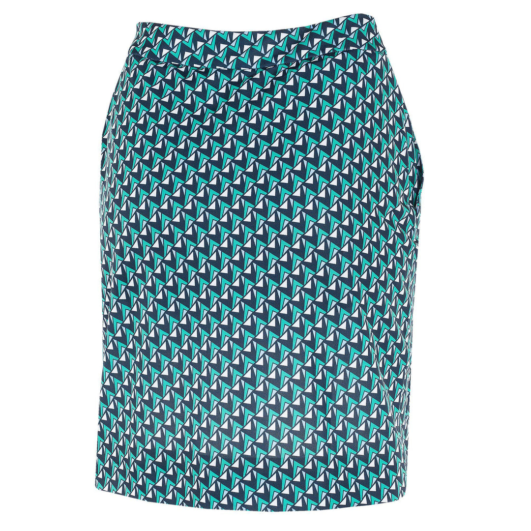 Marie is a Breathable golf skirt with inner shorts for Women in the color Golf Green(7)