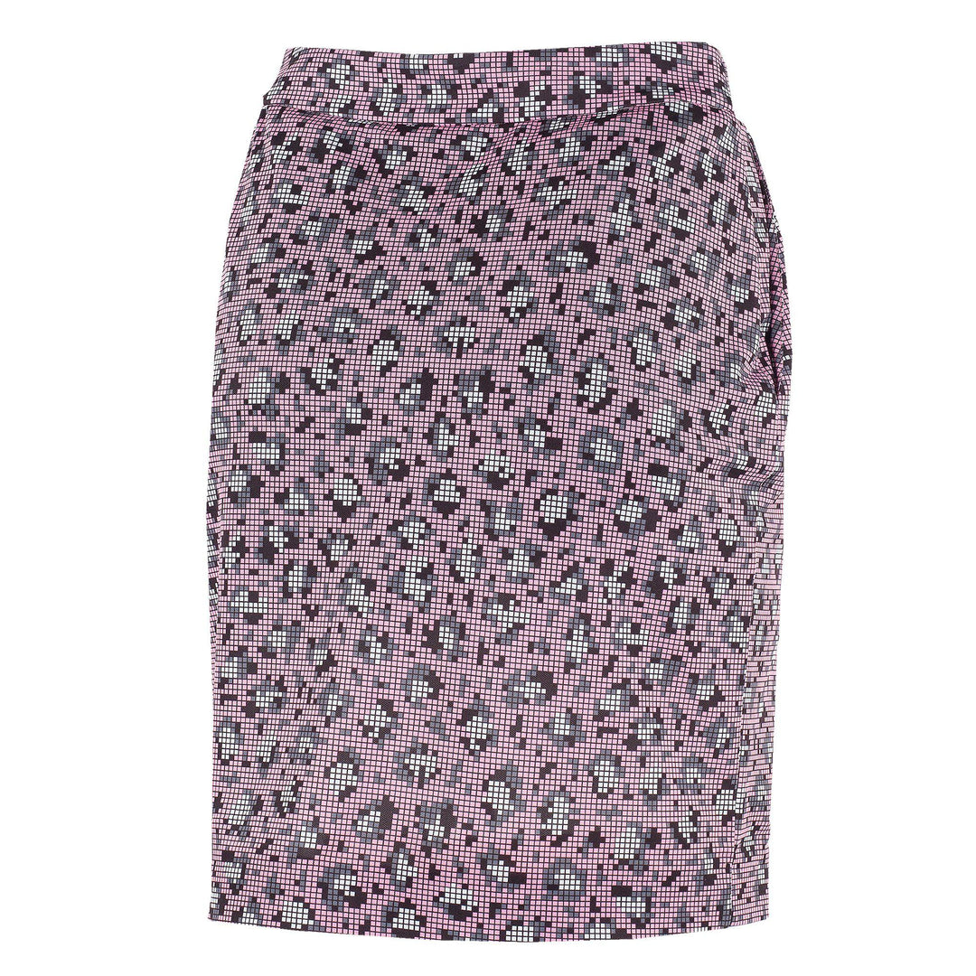 Marie is a Breathable golf skirt with inner shorts for Women in the color Sugar Coral(4)