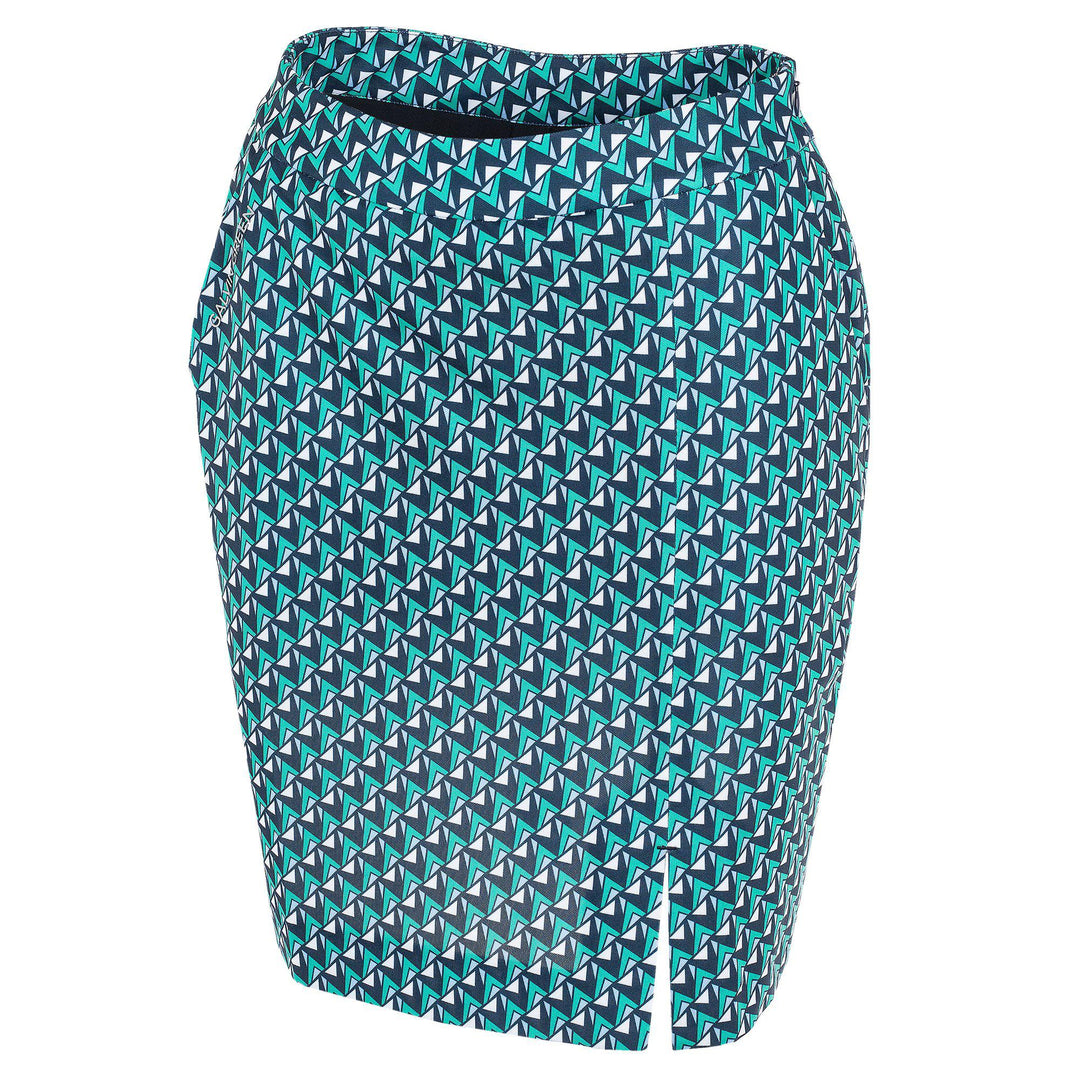 Marie is a Breathable golf skirt with inner shorts for Women in the color Golf Green(0)