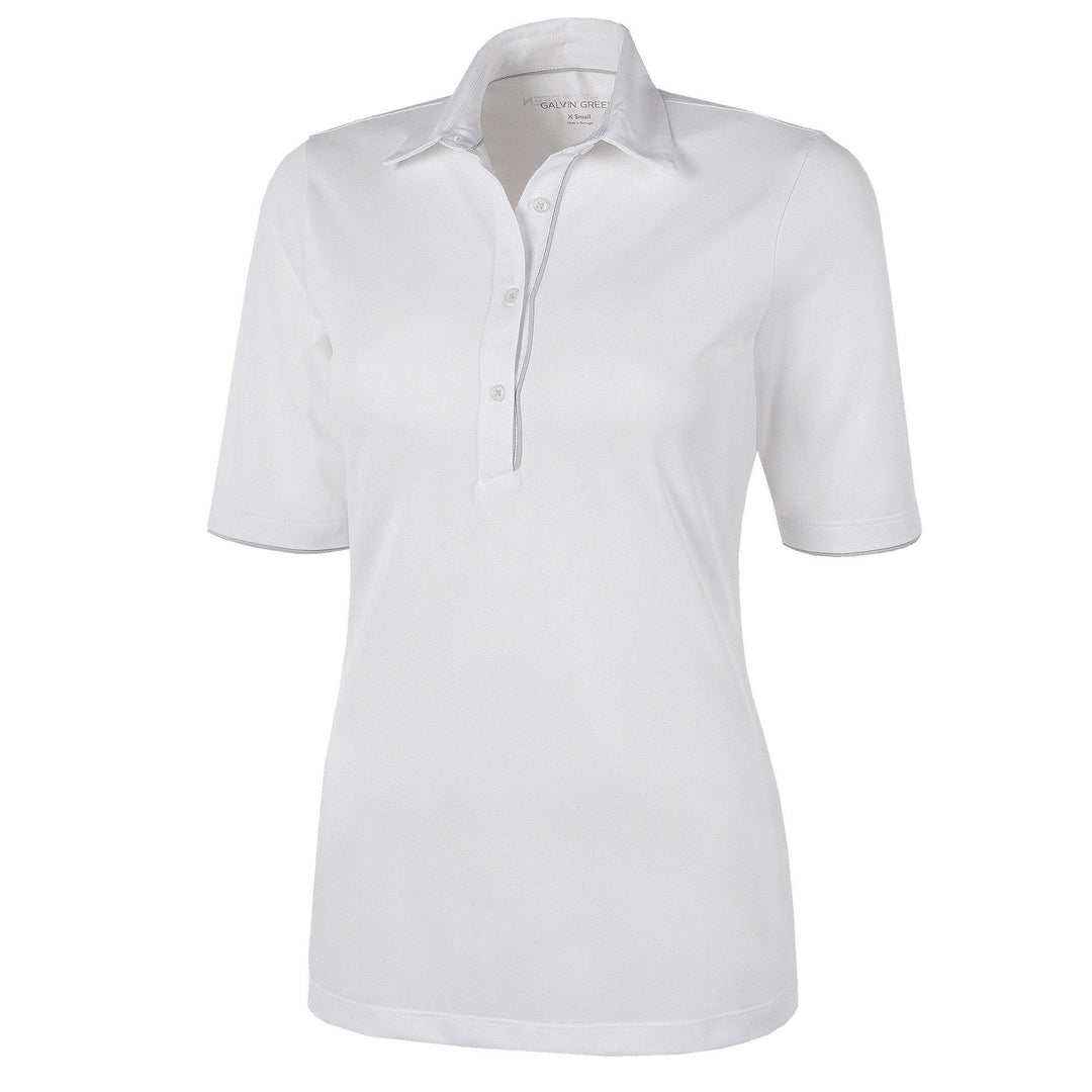 Marissa is a Breathable short sleeve shirt for Women in the color White(0)