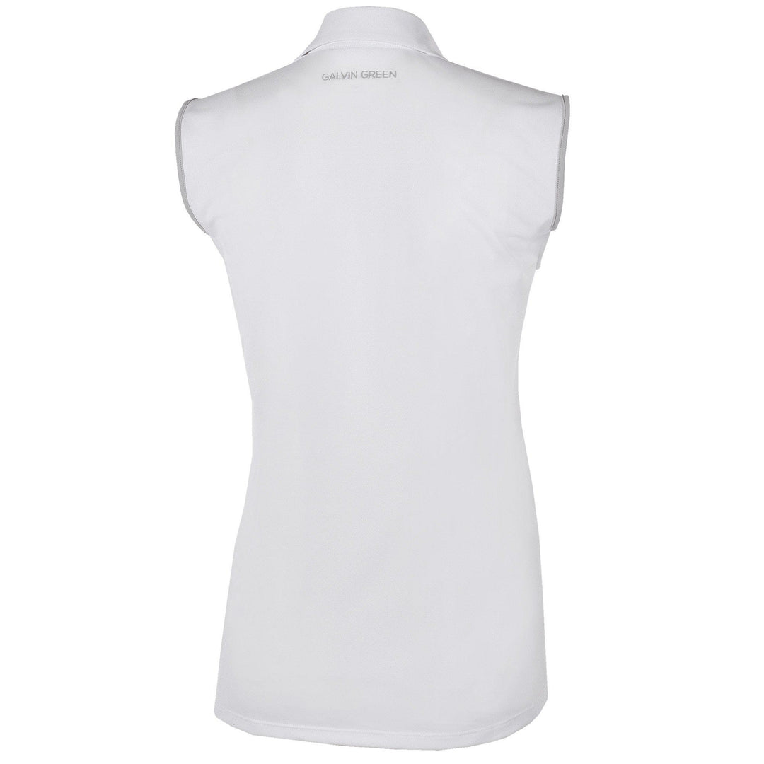 Mila is a Breathable sleeveless shirt for Women in the color White(7)