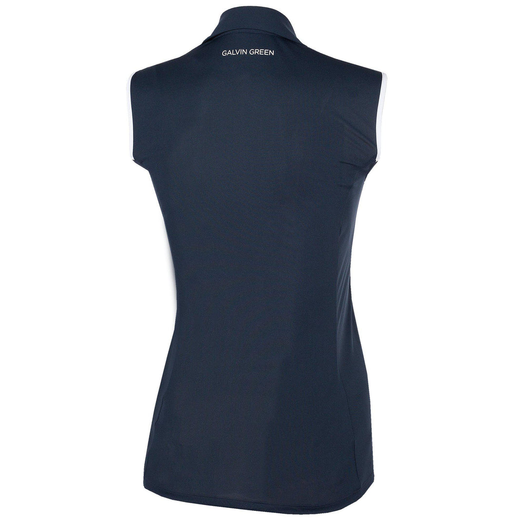 Mila is a Breathable sleeveless shirt for Women in the color Navy(7)