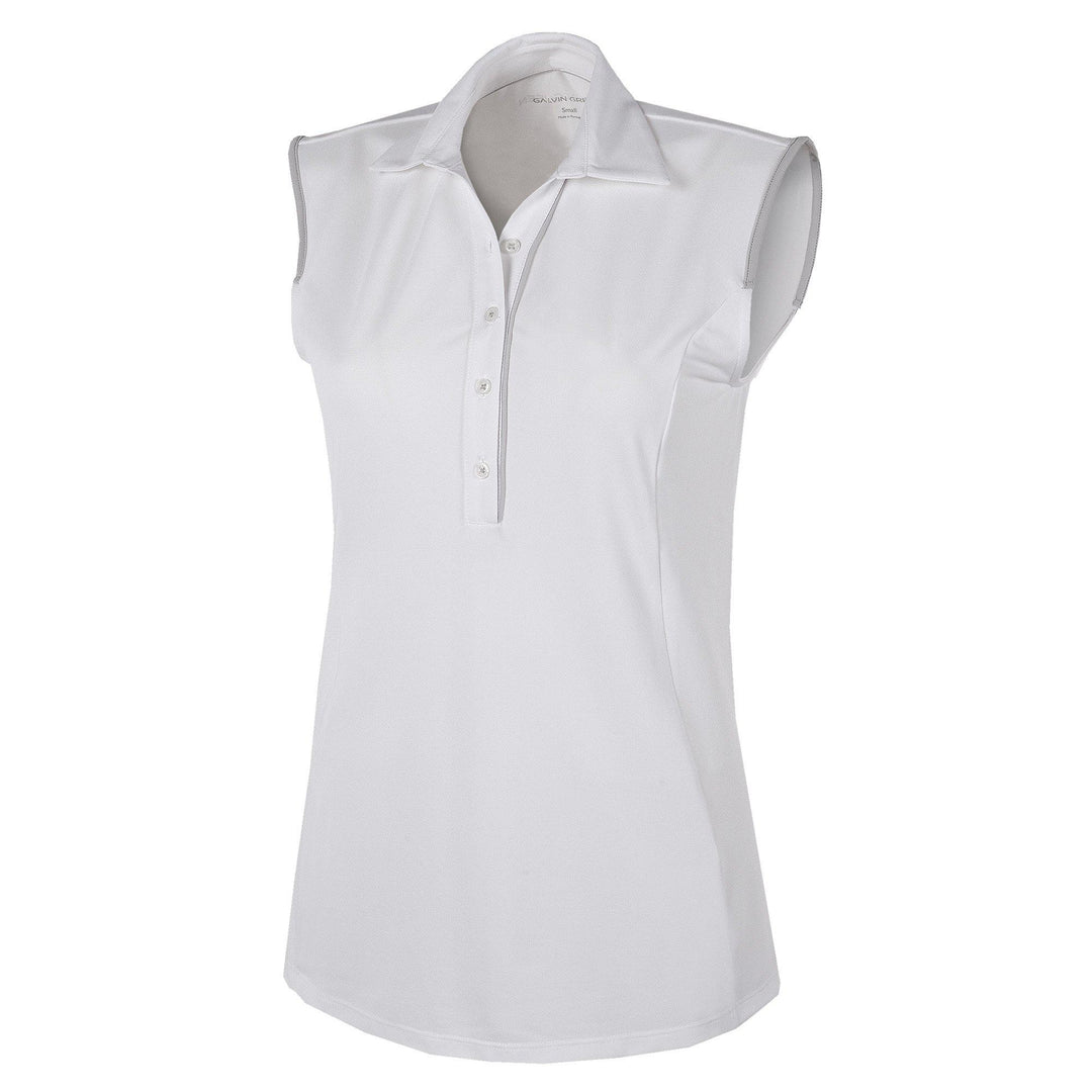 Mila is a Breathable sleeveless shirt for Women in the color White(0)