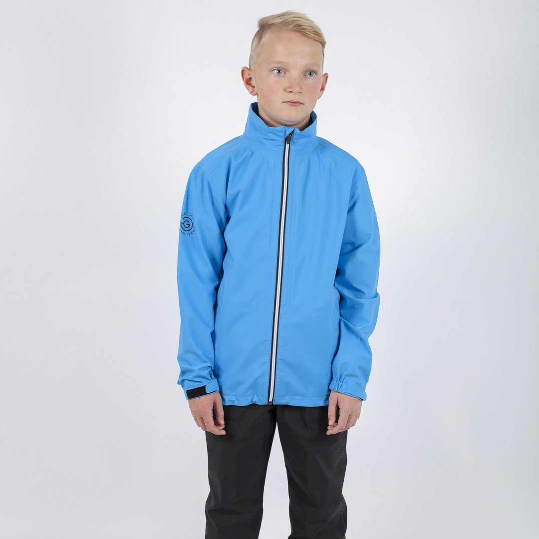 River is a Waterproof jacket for Juniors in the color Blue Bell(1)