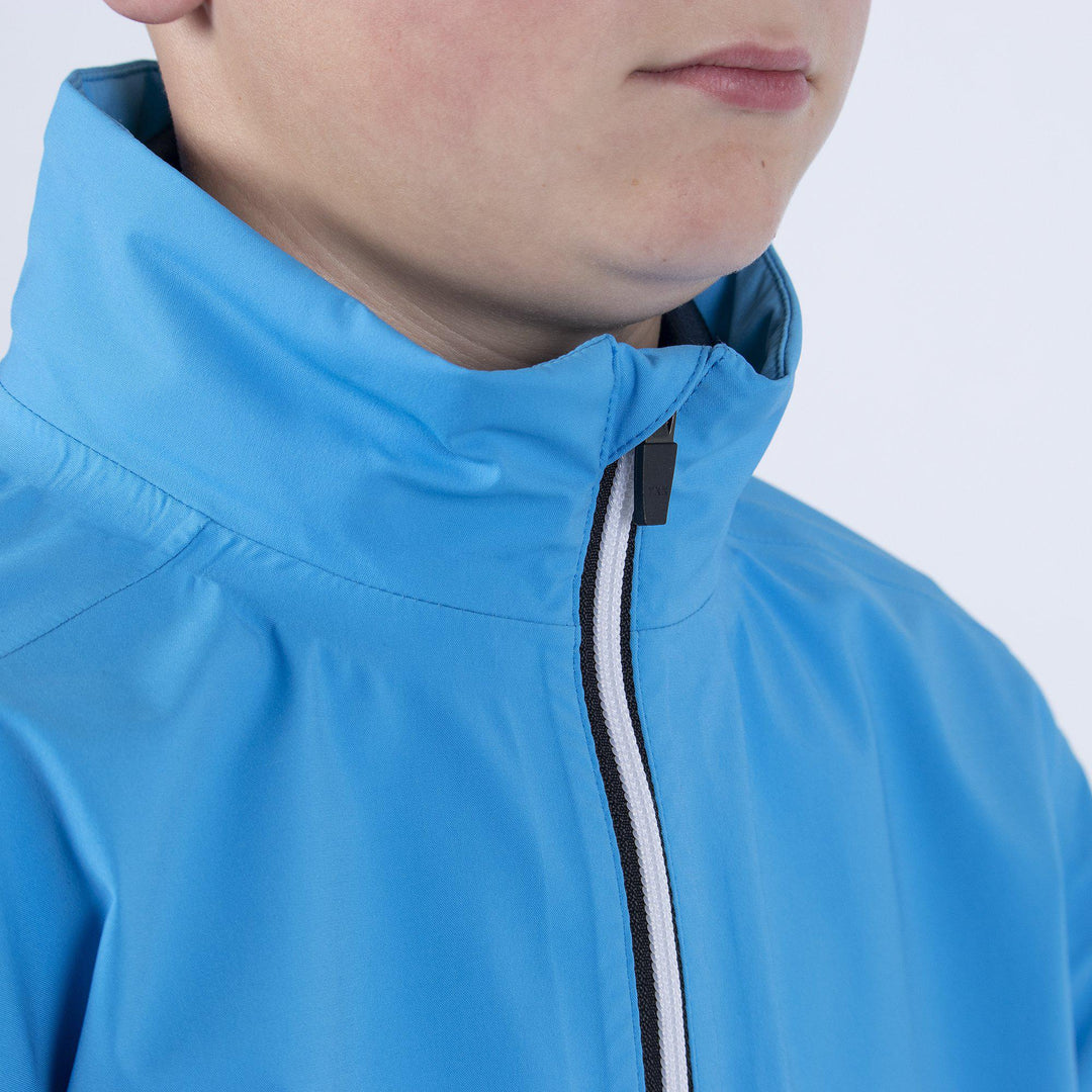 River is a Waterproof jacket for Juniors in the color Blue Bell(2)
