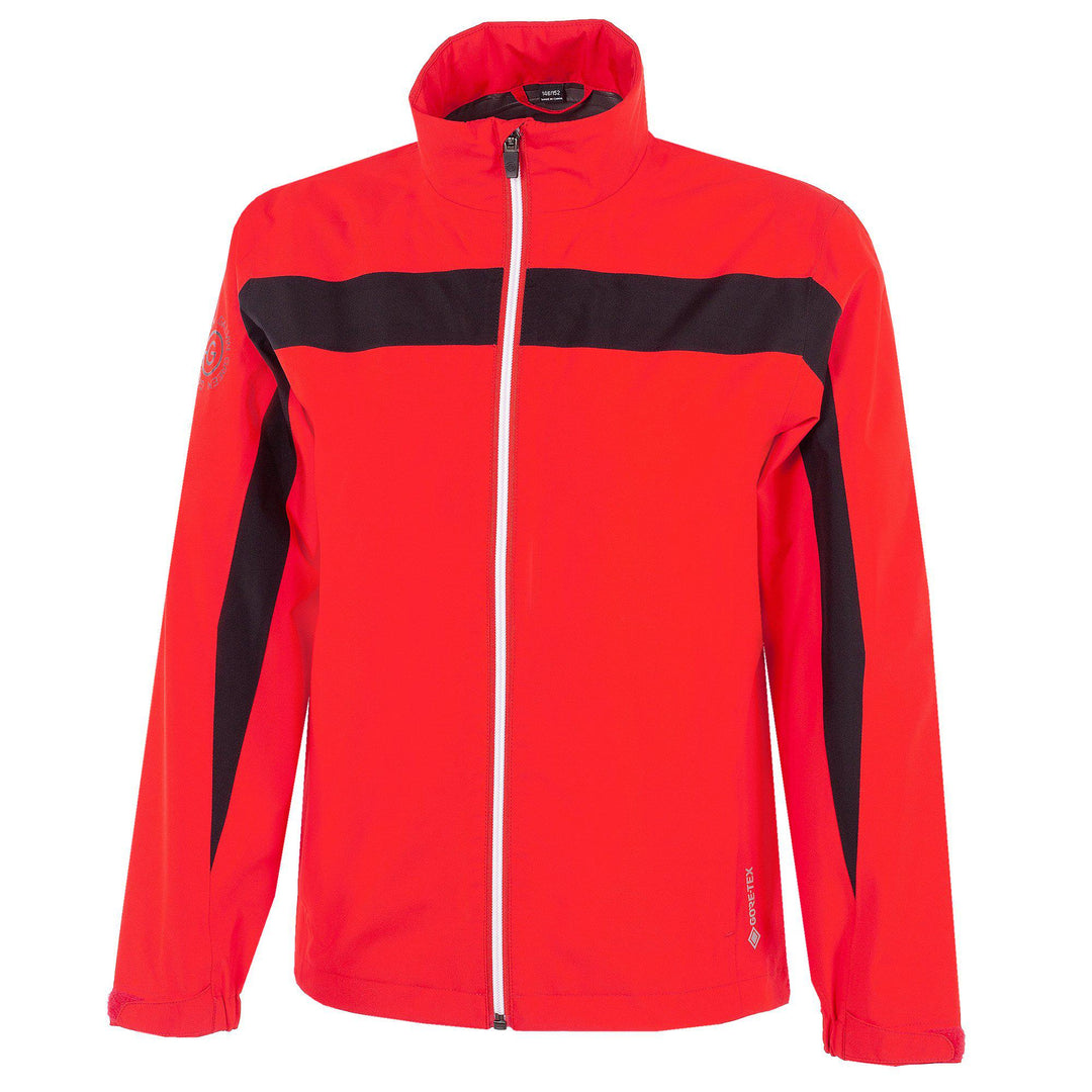 Robert is a Waterproof jacket for Juniors in the color Red(0)