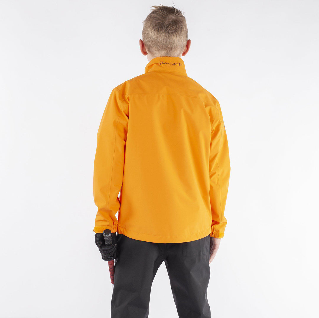 Robert is a Waterproof jacket for Juniors in the color Orange(4)