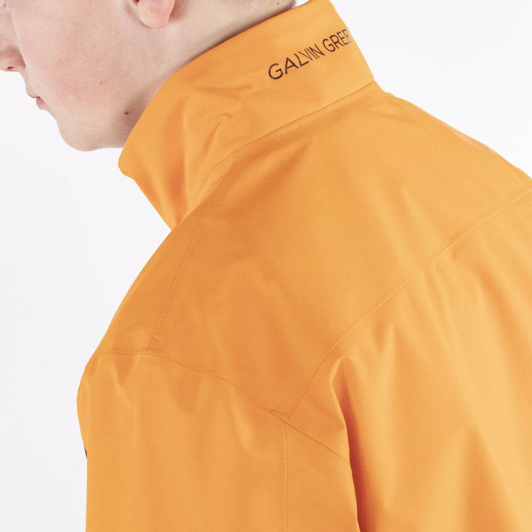 Robert is a Waterproof jacket for Juniors in the color Orange(5)