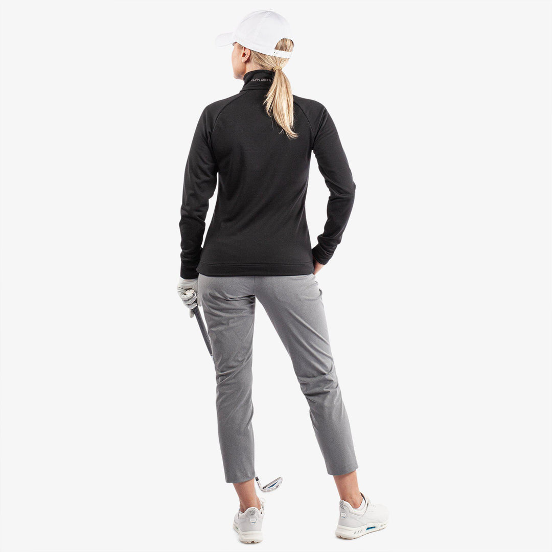 Dolly is a Insulating golf mid layer for Women in the color Black(7)