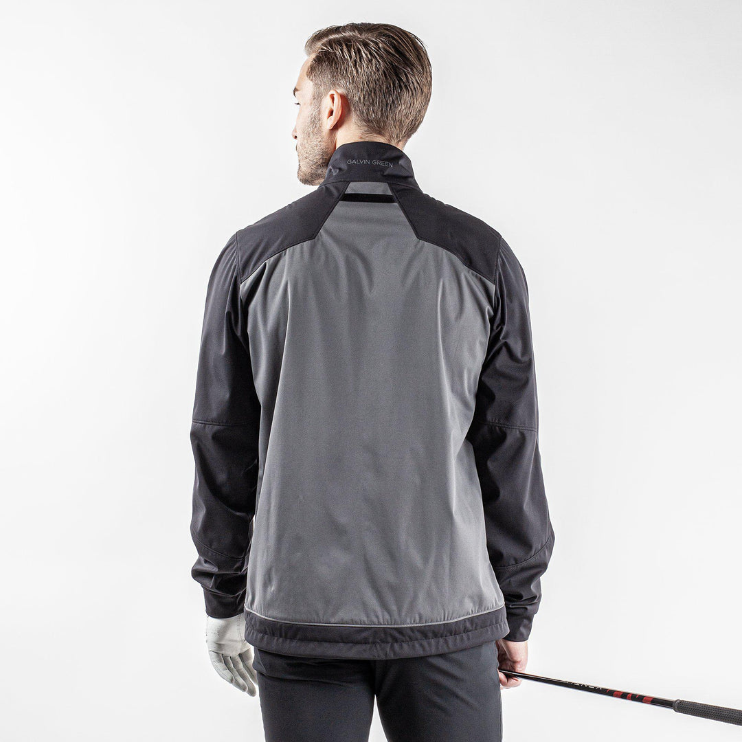 Lyle is a Windproof and water repellent jacket for Men in the color Forged Iron(6)